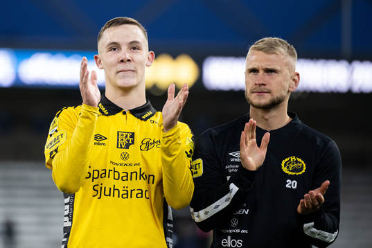 Elfsborgs Jacob Ondrejka och Simon Strand