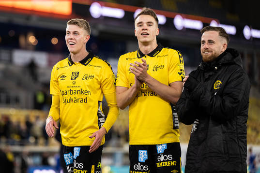 Elfsborgs Alexander Bernhardsson, Leo Väisänen och Rasmus