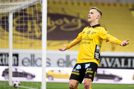 Elfsborgs Jacob Ondrejka jublar