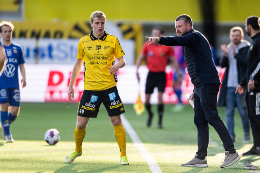 Elfsborgs manager Jimmy Thelin