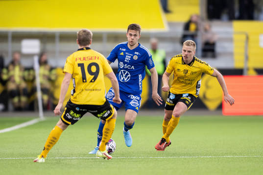 Sundsvalls Anton Eriksson och Elfsborgs Per Frick