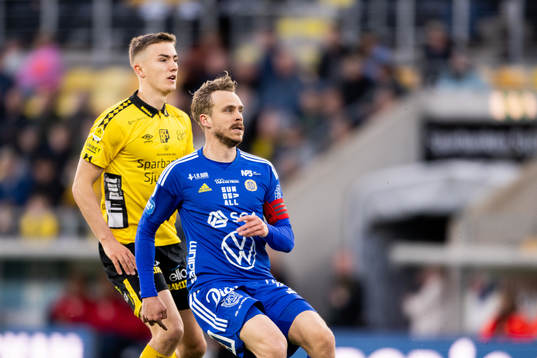 Elfsborgs Gustaf Lagerbielke och Sundsvalls Pontus Engblom