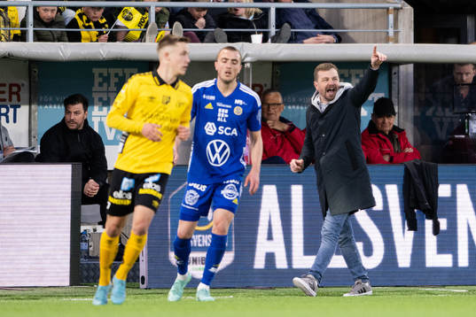 Sundsvalls tränare Henrik Åhnstrand