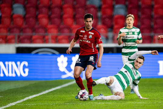 Östers Ahmed Bonnah och Västerås Dusan Jajic