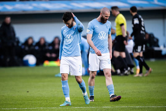 Malmö FFs Erdal Rakip och Jo Inge Berget