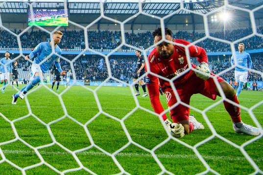Malmö FFs Anders Christiansen jublar