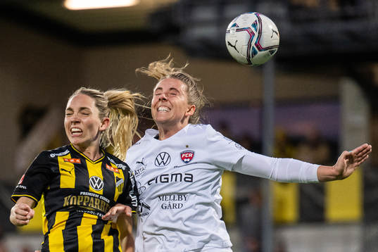 Elin Rubensson Häckens och Rosengårds Gudrun Arnardottir
