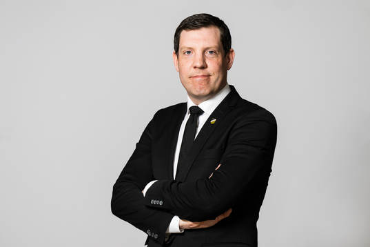 Styrelsesuppleant Johan Zachrisson