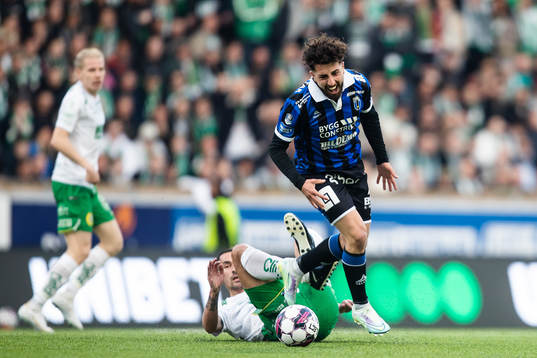 Sirius Moustafa Zeidan och Hammarbys Loret Sadiku