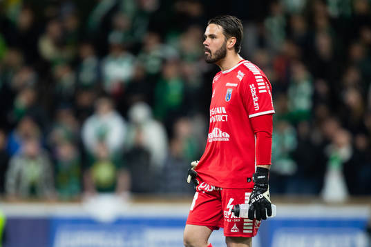 Sirius målvakt Tommi Vaiho deppar