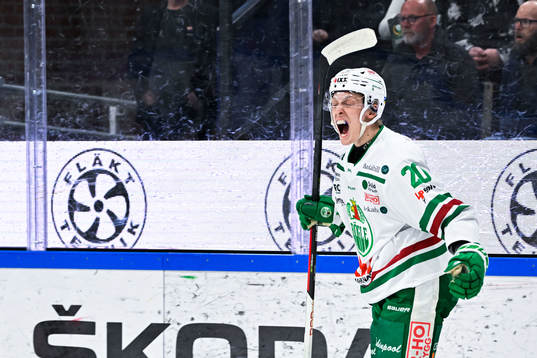 Rögles Oliver Tärnström jublar