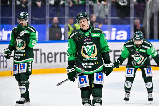 Färjestads Daniel Viksten deppar med lagkamrater