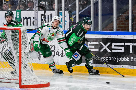 Rögles Anton Bengtsson och Färjestads Adam Ginning
