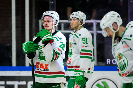 Rögles Anton Bengtsson och Adam Tambellini deppar