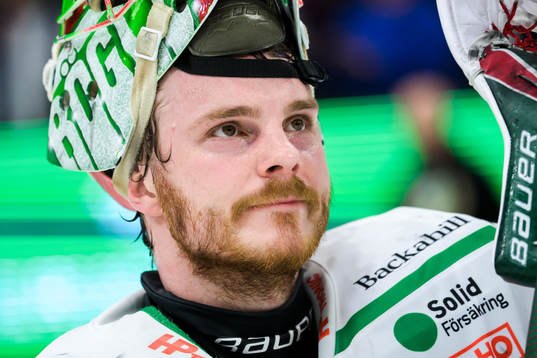 Rögles målvakt Christoffer Rifalk deppar