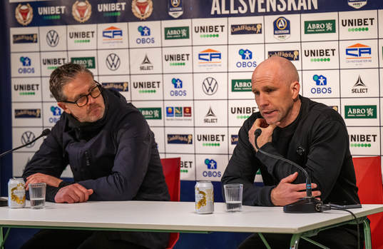 IFK Norrköpings tränare Rikard Norling och Kalmars