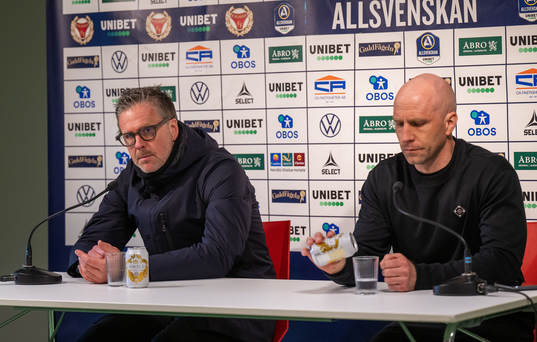 IFK Norrköpings tränare Rikard Norling och Kalmars