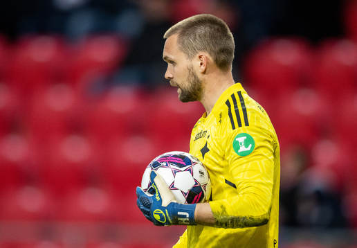 IFK Norrköpings målvakt Oscar Jansson