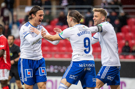 IFK Norrköpings Eman Markovic jublar
