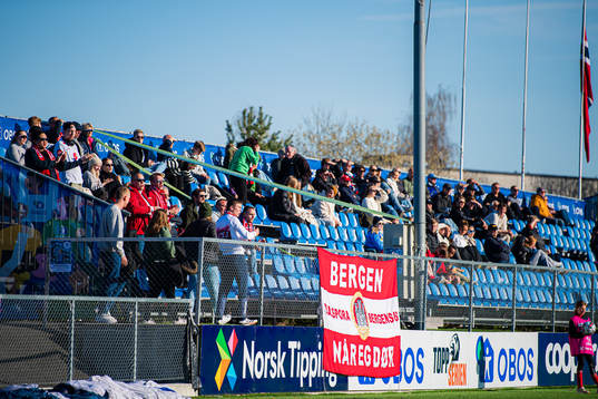 Spectators in the stands