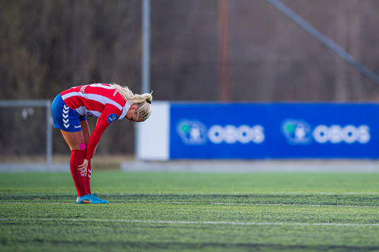 Cathinka Friis Tandberg of Lyn looks dejected