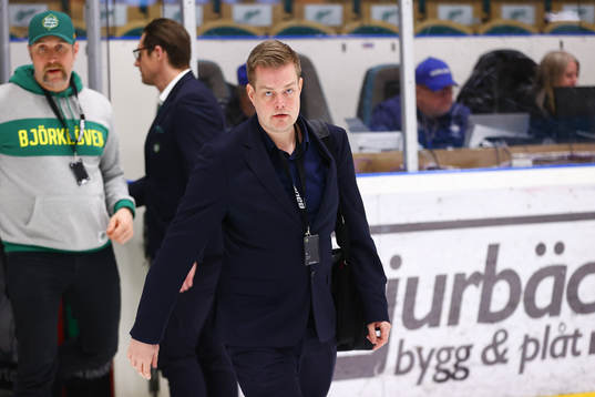 Björklövens sportchef Per Kenttä deppar
