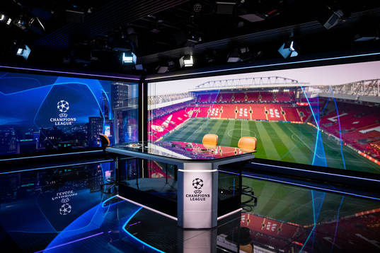 s Champions League studio