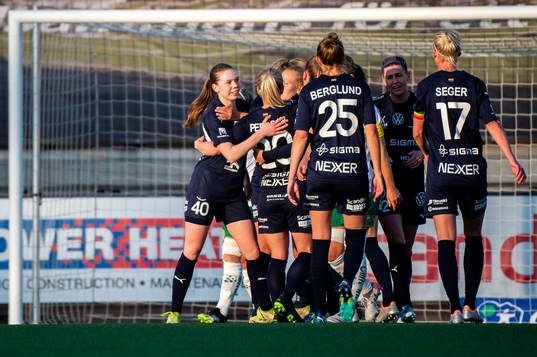 Rosengårds Bea Sprung jublar