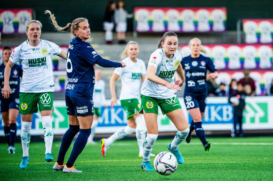 Hammarbys Vilde Hasund mot Rosengårds Ria Noora Minerva