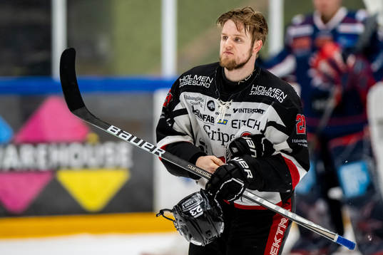 Hudiksvalls Adam Byström Johansson deppar