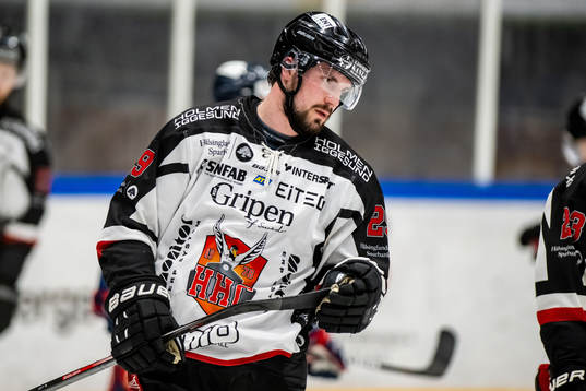 Hudiksvalls Jesper Wiberg  deppar