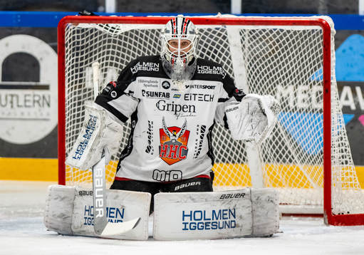 Hudiksvalls målvakt Oliver Håkanson