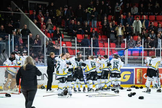 Östersunds spelare jublar