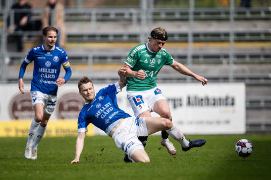 Trelleborgs Mikko Viitikko och Brages Douglas Karlberg