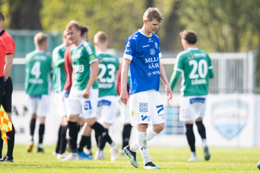 Trelleborgs Fritiof Björkén deppar