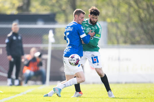 Trelleborgs Anton Tideman och Brages Jonathan Syberg Tamimi