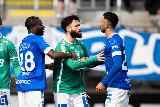 Trelleborgs Simon Amin och Brages Jonathan Syberg Tamimi