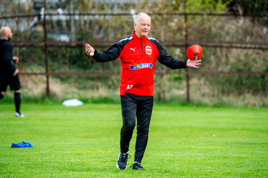 t Olofs IF /Kivik tränare Anders Palmér