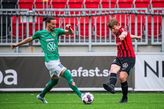 Brommapojkarnas Robin Frej och Jönköpings Edin hamidovic