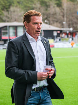 Brommapojkarnas tränare Christer Mattiasson