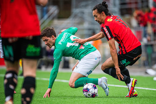 Jönköpings Robin Book och Brommapojkarnas Monir Jelassi