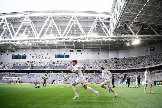 Sirius spelare värmer upp