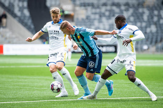 Sirius Marcus Mathisen och Isak Ssali Ssewankambo mot