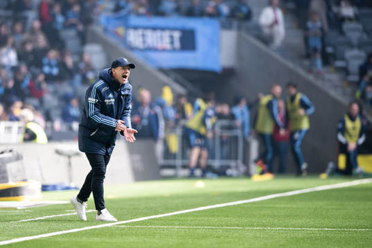 Djurgårdens tränare Kim Bergstrand