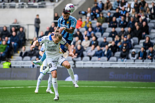 Djurgårdens Sead Haksabanovic nickar in 2-0