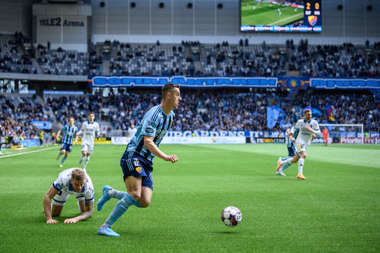 Sirius Marcus Mathisen och Djurgårdens Haris Radetinac