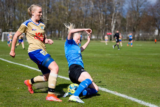 Södra Sandbys Linnea Philipsson och Halmstads Saga Holm