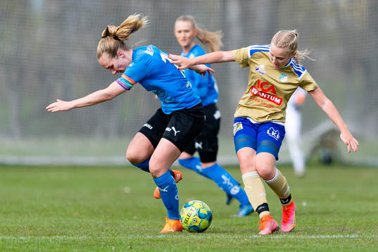 Halmstads Matilda Johansson och Södra Sandbys Linnea