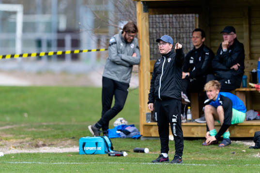 Halmstads assisterande tränare Morgan Ljungkvist