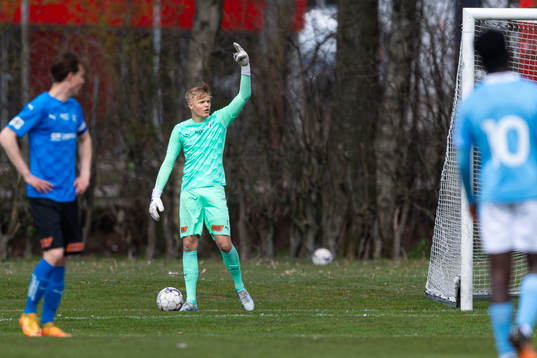 Halmstads målvakt Zackarias Nilsson